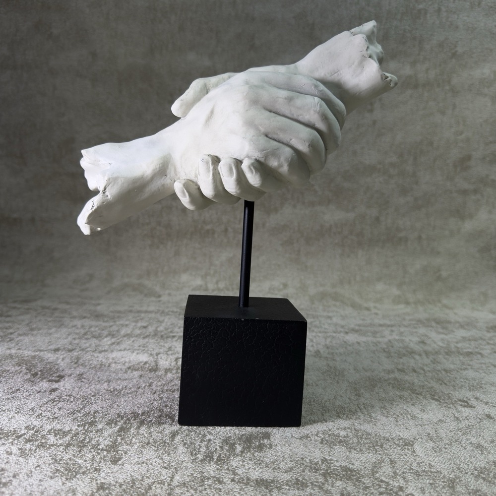 Hand Shaking Sculpture TMS 2005 Vitrivian Collection